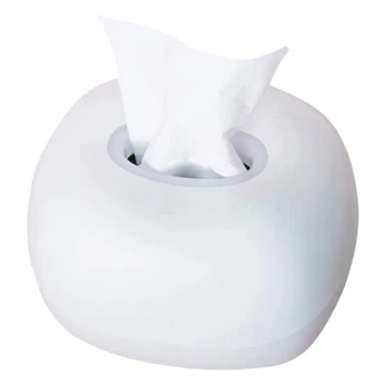 

Tissue Box Led Night Light, Tissue Box Cover, Storage Shelf, Paper Towel Storage Box Bedside Table Lamp Multi-Function Rechargea