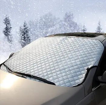 

Car Sunshade Covers Front Window Sunshade Anti Snow Protector Anti Sun UV Heat Windshield Thick Car SUV Cover