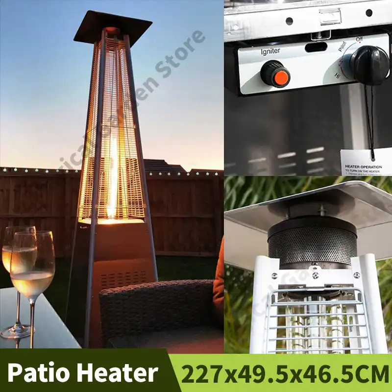 Pool Heater Outdoor Heater Backyard Gas Heater Patio Heater Garden Heating Gas Furnace Fireplace Vertical Oven Aquecedor Piscina Patio Heaters Aliexpress