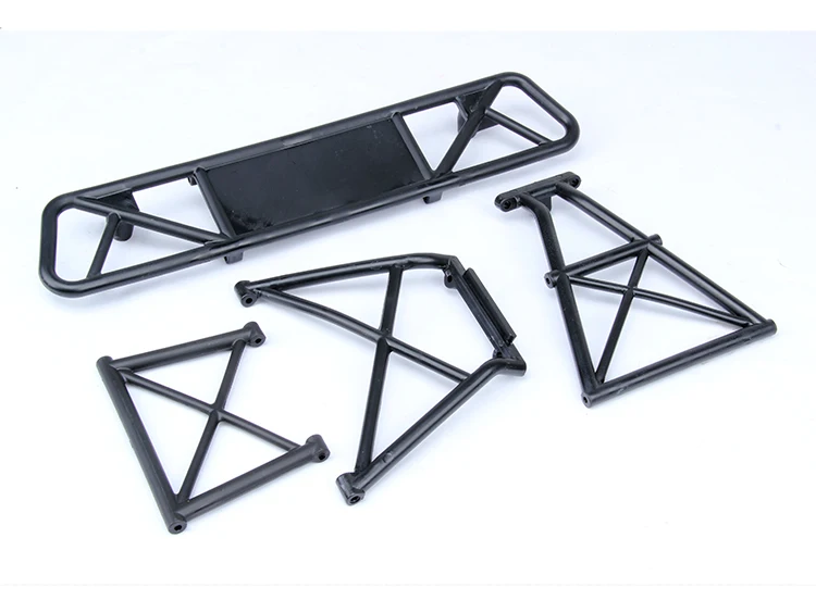 Пластиковый передний и задний бампер для 1/5 Losi 5ive-T 5T Rovan LT - Цвет: rear bumper