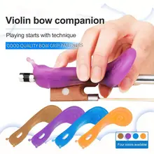 

Practical Snail Shape Violin Bow Grip Good Craftsmanship Violin Correcting Posture Grip Portable for Instrument
