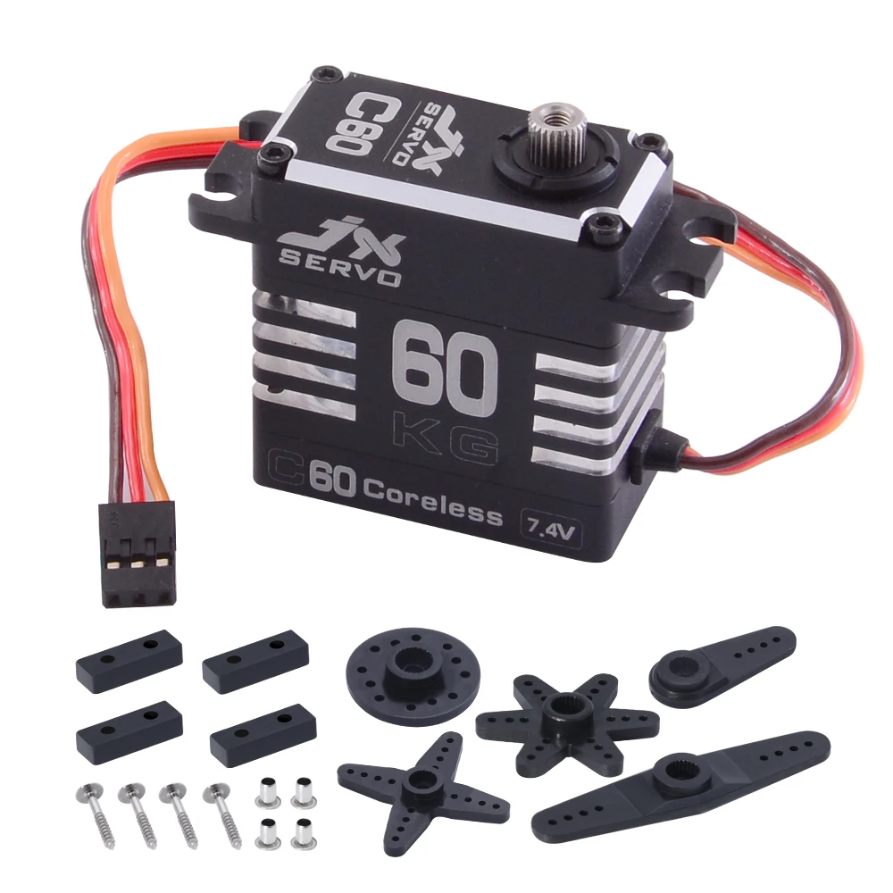 JX Servo C60 62 кг полностью металлический сервопривод высокого качества для