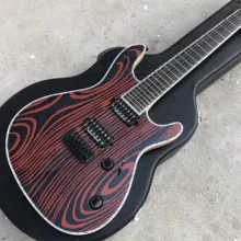 Abalone Mayones 6 или 7 струн электрогитара, эбеновый гриф, комплектующие черного цвета шеи через тело майоны гитара