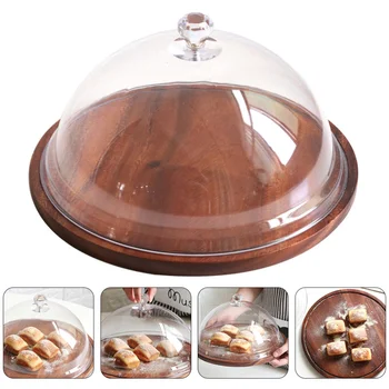 

1 Set of Tray Delicate Premium Useful Durable Dessert Storage Tray Cake Display Plate Bread Tray for Shop Home Party