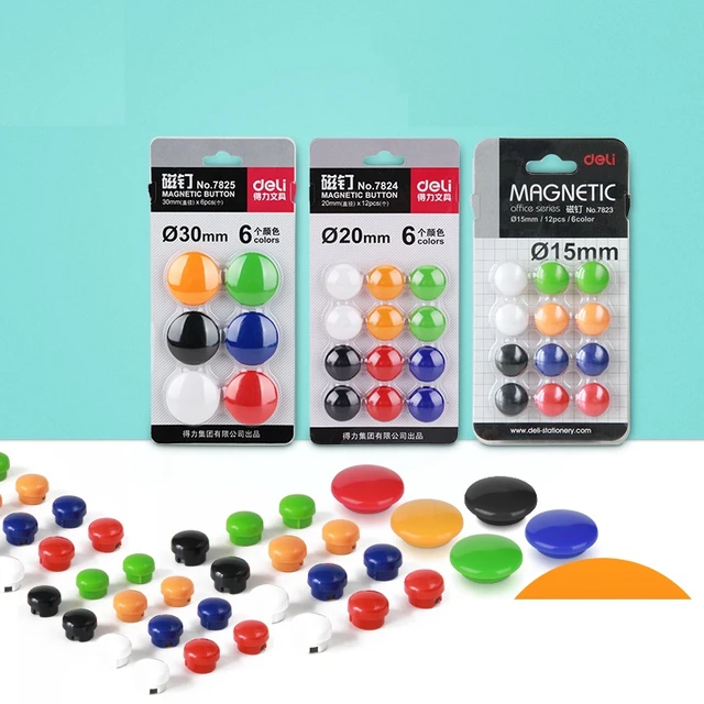 10 juegos completos de botones magnéticos plateados, cierre magnético de  bolsa a presión, varios tamaños (0.709 in)
