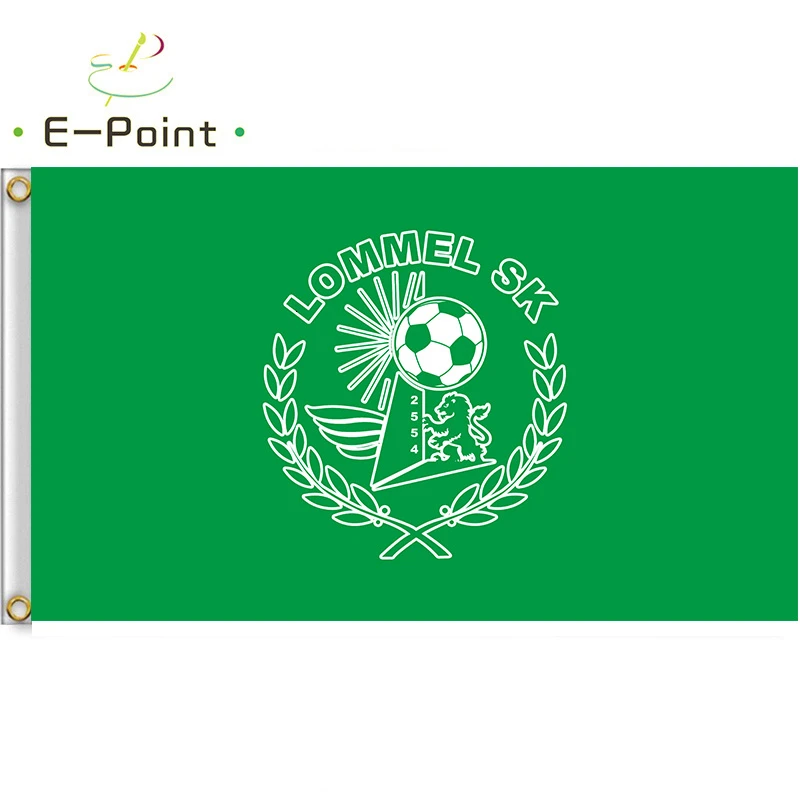 Бельгия Lommel SK флаг 2фт* 3фт(60*90 см) 3фт* 5фт(90*150 см) размер рождественские украшения для домашнего флага баннер
