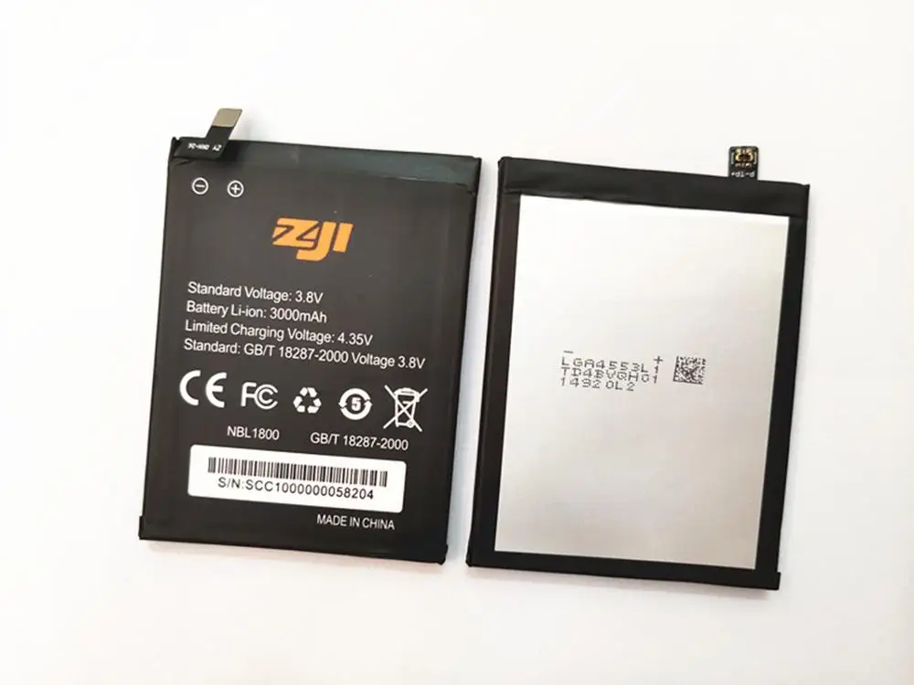 100% Высокое качество замена батареи ZOJI Z6 и Z7 3000 мА · ч батарея для смартфона HOMTOM