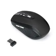2,4 GHz беспроводная оптическая мышь Регулируемая dpi 2000 Беспроводные мыши+ приемник мышь для ноутбука ПК компьютер
