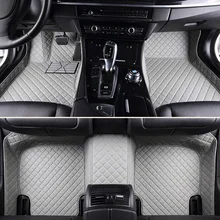 Кожаный индивидуальный автомобильный коврик для ног для Nissan Teana 2003- J31 J32 L33 3D протектор автомобиля Чистый 3D коврик для пола авто интерьер