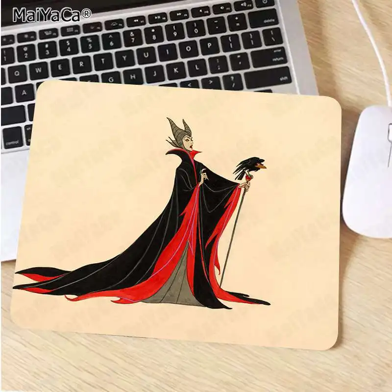 MaiYaCa ведьмы Малефисента DIY дизайн игровой с узором коврик для мыши скорость/Управление версия большой игровой коврик для мыши
