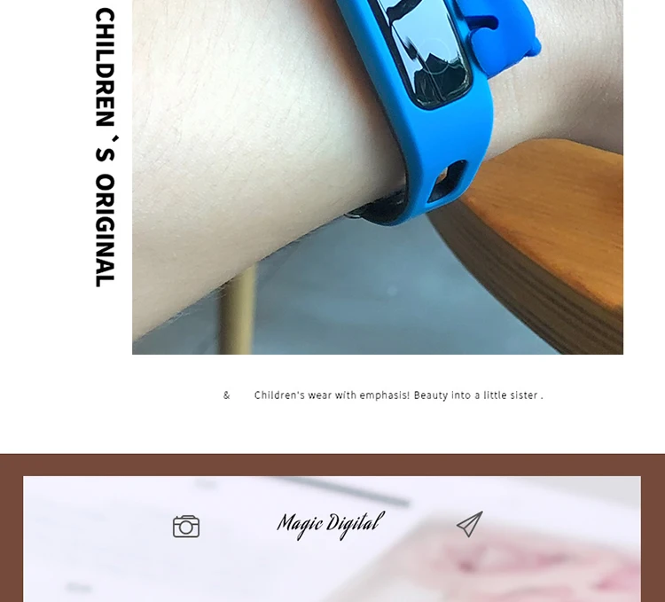 Для часов huawei, мультяшный ремешок для huawei Band 5, силиконовые наручные часы huawei Honor 3e 4e Band 4, умный Браслет для бега