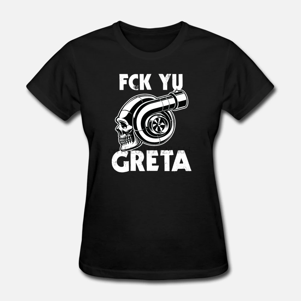 Мужская футболка Fck Greta Grta подарок забавная Женская футболка|Футболки| |