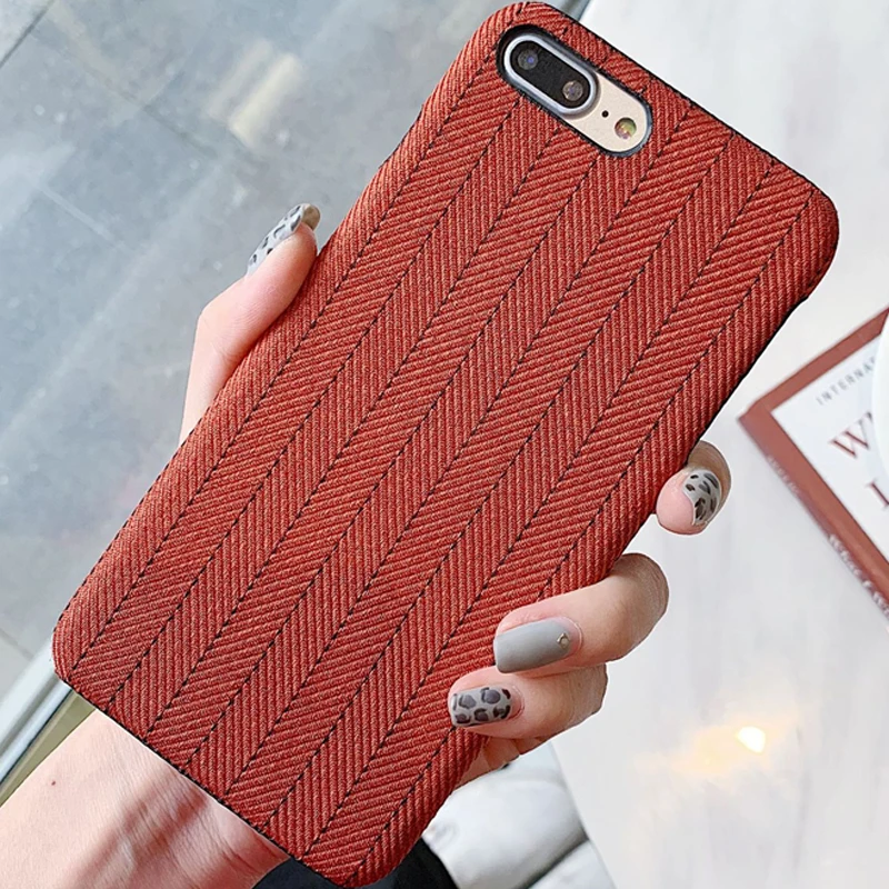 Простой зимний чехол для телефона iPhone 6 6s 7 8 Plus X Xs XR Max мягкая плюшевая ткань задняя