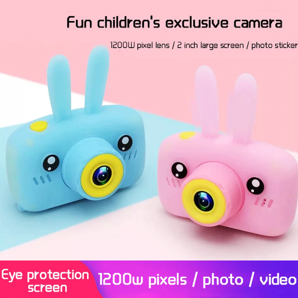 

Children Camera Full HD 1080P Digital Video Photo Portable Camera 2 Inch Screen Display Kid Game Cartoon Digital Camera
