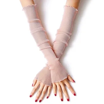 

[17]Ice feeling, lace, ice sleeve, sun protection sleeve, UV protection, women's summer
