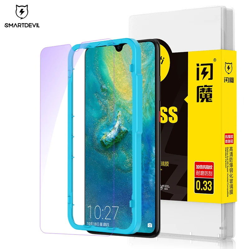 

SmartDevil Tempered Glass For Huawei honor 10 V10 Blue screen protector Screen Protector For Huawei honor V10 Protective Film