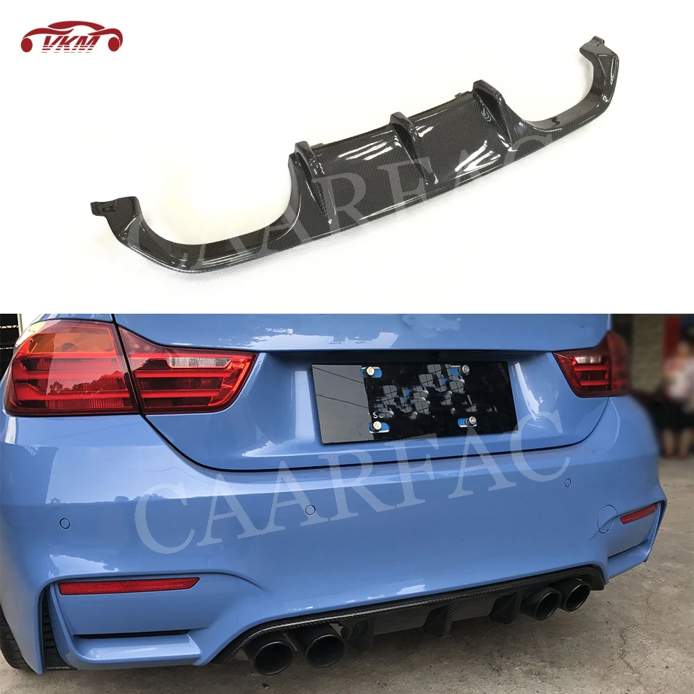 Задний диффузор из углеродного волокна спойлер для BMW 3 4 Serises F80 M3 F82 F83 M4 2014 2019 FRP MP