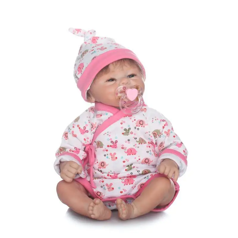 

Sleeping Silicone Doll Baby 42CM 15inch NPK Doll Bebe Reborn Dolls Girl Lifelike Reborn Doll Fashion Boy Newborn Reborn Babies