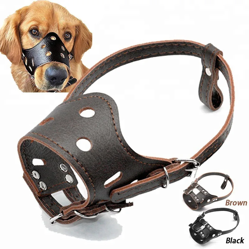 Dog Muzzle For Small Dog Puppy Muzzle With Adjustable Strap To Prevent