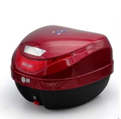red Коробка для мотоцикла 8302 Электрический багажник большой быстросъемный ящик для инструментов коробка для хранения 26л PP материал коробка материал CD50 Q02 G - Цвет: red