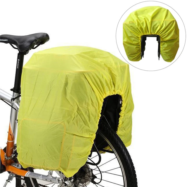 Sac de dégager de vélo étanche à la pluie, housse de pluie, sac de siège  arrière de moto, sac à dos de cyclisme, sacs de voyage, housse  anti-poussière pour vélo - AliExpress