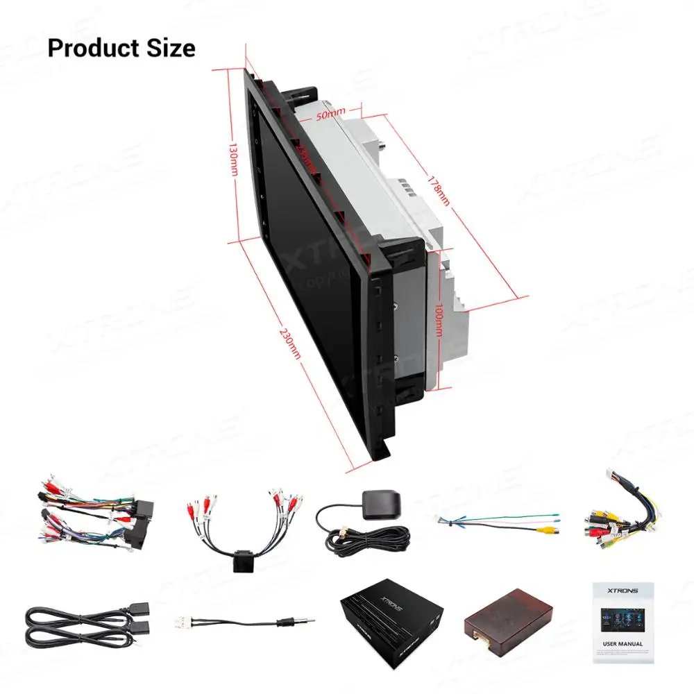 Автомобильный радиоплеер XTRONS 8 дюймов Android 10 0 DSP GPS без DVD для Audi A4 S4 B6 B7 RS4 2002 2003 2004 2005