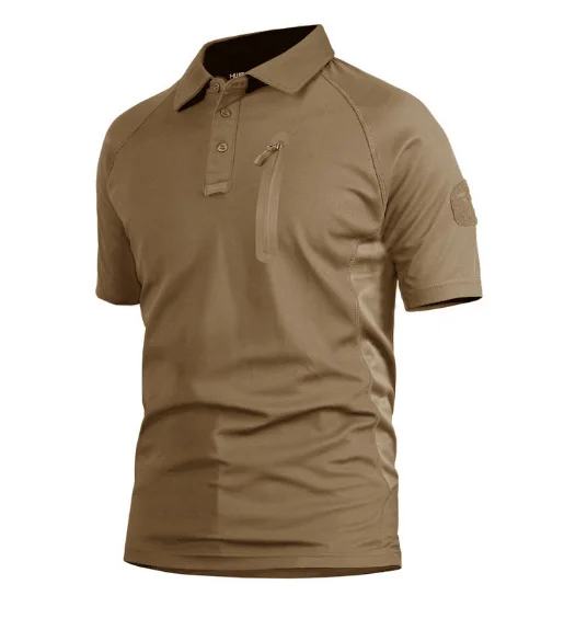 

Summer Men's Performance T-shirts Short Sleeve Tactical Military T-shirts Quick Dry Lightweight Fish Hike Top Tees