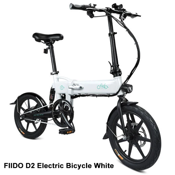 FIIDO D2S складной электрический велосипед с тремя режимами езды ebike 250 Вт Мотор 25 км/ч 25-40 км Диапазон e велосипед 16 дюймов шина Электрический велосипед - Цвет: D2 White