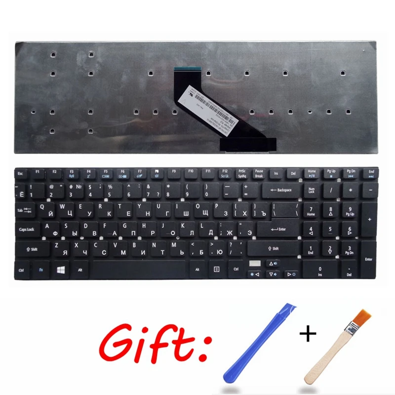 Клавиатура для ноутбука acer Aspire E1-771 E1-572G E1-731G E1-771G E1-572 E1-731 E1-570-6615 E1-532G RU версия нового российского дизайна;