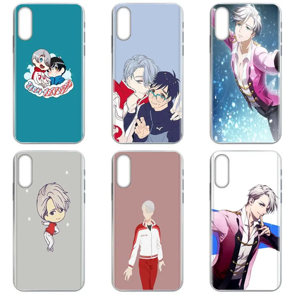 Мягкий Ультратонкий чехол из ТПУ с аниме Yuri On Ice Victor Nikiforov для Samsung Galaxy A71 Note 10 Plus A51