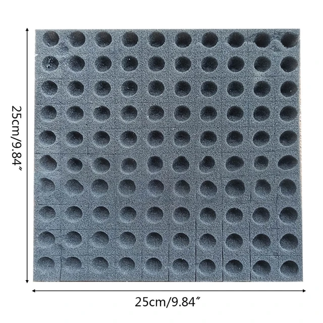 T8We 100Db Soilless Hidroponions Szopciai Maging Medikai Kokok Négyzet Alakú Palánta Hab - Image 6