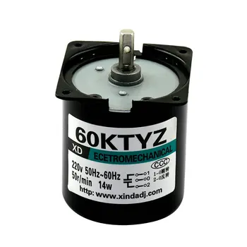 

AC Synchronous Motor Micro Low Speed Permanent Magnet Forward and Reverse Electric Machine 220V Gear Reduction Small Motor IE 2