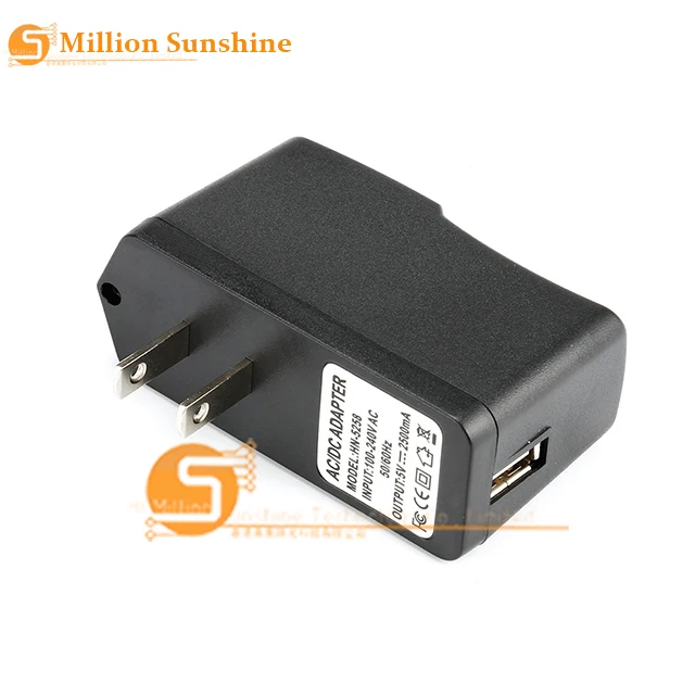 5V2.5A USB зарядное устройство AC адаптер питания Raspberry pi 2 США/ЕС для Orange Pi Pc Plus