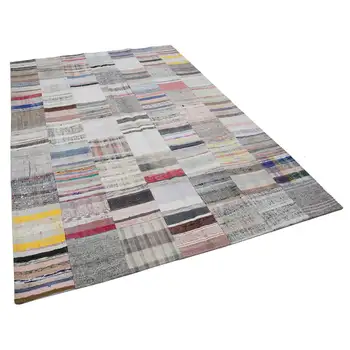 

299x202 Cm Multicolor Handmade Rugs Patchwork Rug-10x7 Ft