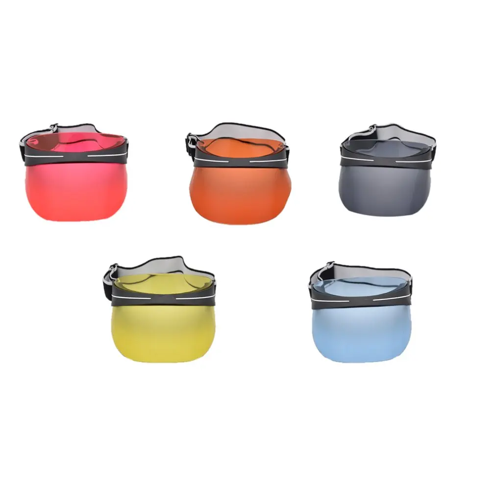 Sunglasses Cap Uv Protection Empty Top Mirror Cover Face Cap Bike Sun Visor Mirror Lens Hat