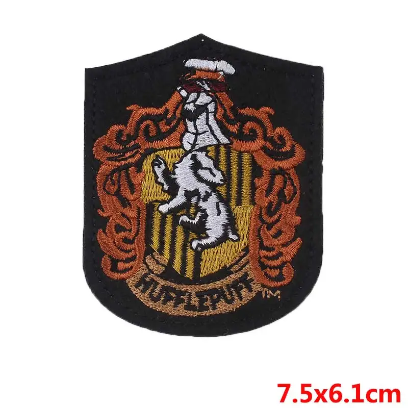 3P-PE3420CT Pulaqi наклейки для колледжа, железные нашивки для одежды, термо-Стикеры для одежды, аксессуары для одежды, вышитые нашивки, рюкзак Гарри - Цвет: 3P-PE3420CT
