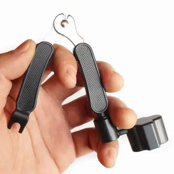

Hot 3 in 1 Guitar String Winder String Pin Puller String Cutter Guitar Tool Black Guitar Parts And Accessories New
