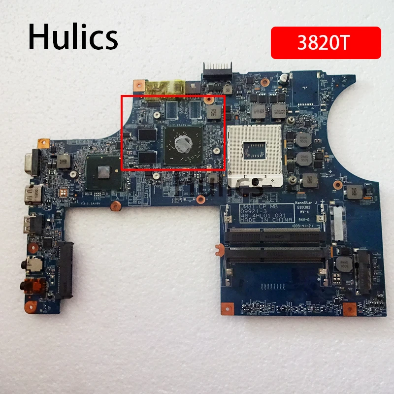 Оригинальная материнская плата Hulics MB.PTB01.001 MBPTB01001 для ноутбука Acer Timelime 3820T 3820 3820TG