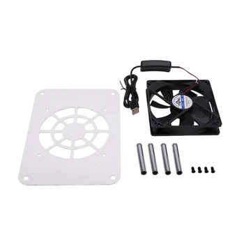 

Longyou Router Radiator Cooling Rack USB Mute for Router / Media Box / / Cable Box Single Fan