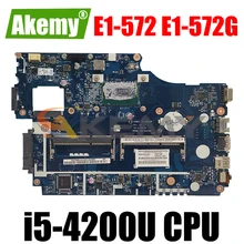 AKEMY V5WE2 LA-9532P REV 1A NBMFM11007 NB MFM11.007 para Acer aspire E1-572 E1-572G placa base de computadora portátil i5-4200U