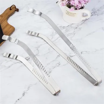 

1 PC Stainless Steel Barbecue Tong Fried Steak Shovel Fried Fish Shovel BBQ Bread Clamp Kitchen Bread Meat Clamp