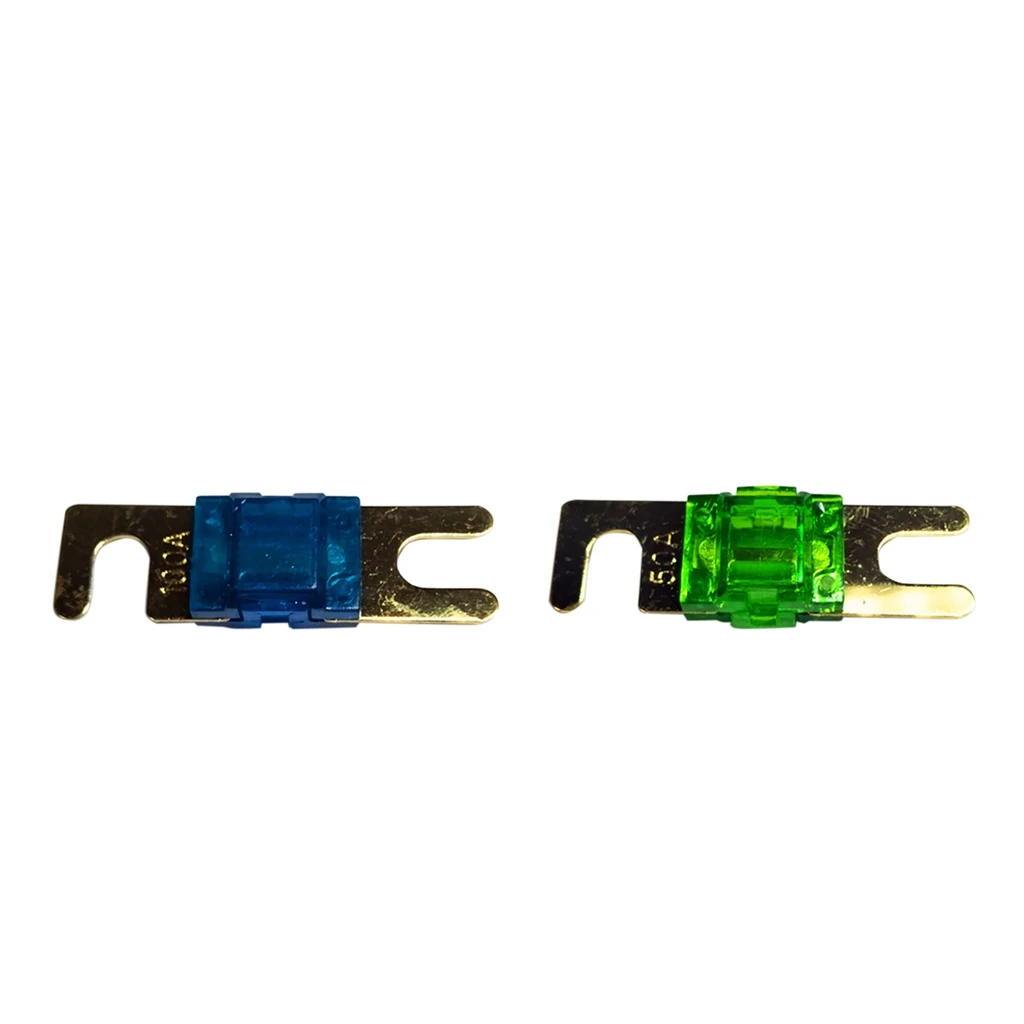 Black Online Automotive ANS Midi Fuse Holder Fusebox Block for RV Golf Cart Electrocar 50A+100A | Автомобили и мотоциклы