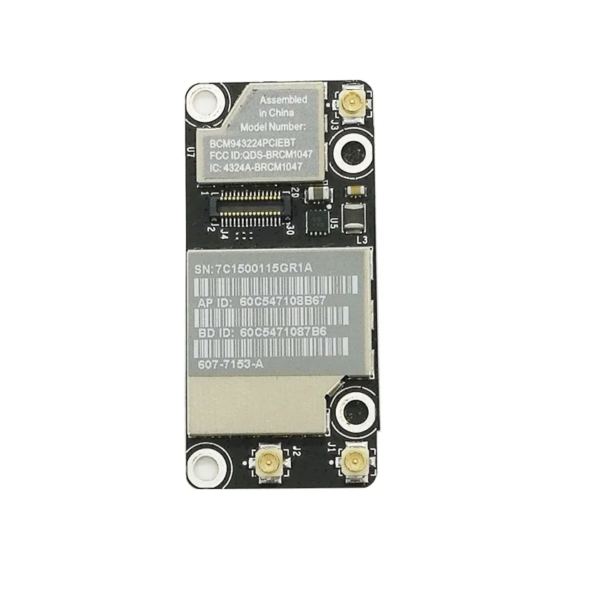 Оригинальная wi fi Bluetooth карта BCM943224PCIEBT для MacBook Pro 15 дюймов A1286 13 A1342 2009 2010