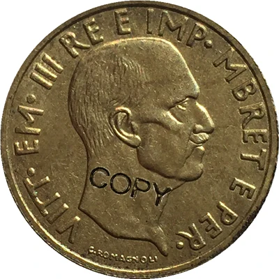 

Albania 1940 COINS COPY 19.5MM