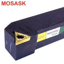 MOSASK STGCR резаки Индексируемые карбидные вставки STGCR2020K16 металлическая машинная обработка, станок с ЧПУ резец для наружной обточки Держатели