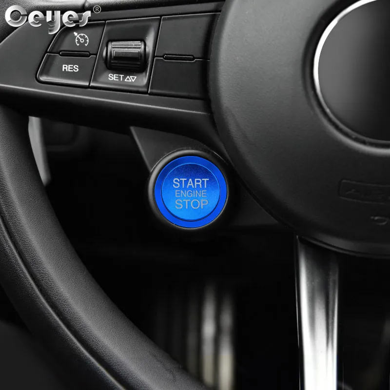 Car Start Engine Button Key Ring for ALFA ROMEO (3)