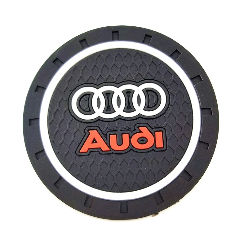 

1Pcs Car Logo CAR MAT case For audi a3 a4 a5 a6 a7 a8 Q3 Q4 Q5 Q6 Q7 b8 b6 c6 S3 A1 Accessories
