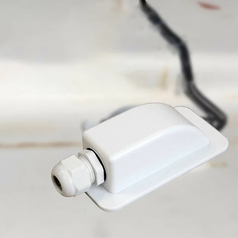 

UK White Roof Cable Entry Gland /Solar Panel Single Cable Gland Box Fit Caravan