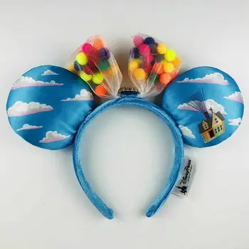 

Parks Mouse UP Grape Soda Cap Balloons Headband new