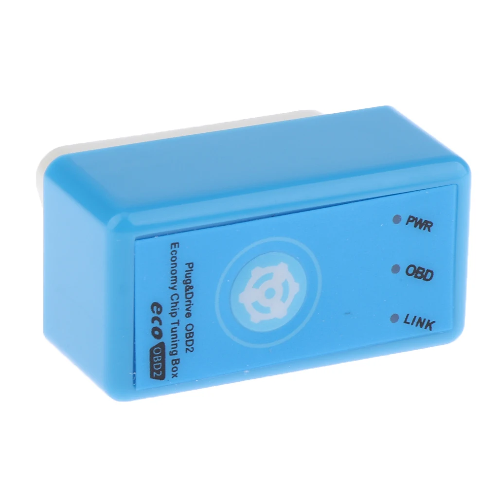 Eco OBD2 чип тюнинговая коробка для дизельных автомобилей для снижения расхода топлива синий